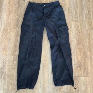 Black Cargo Pants